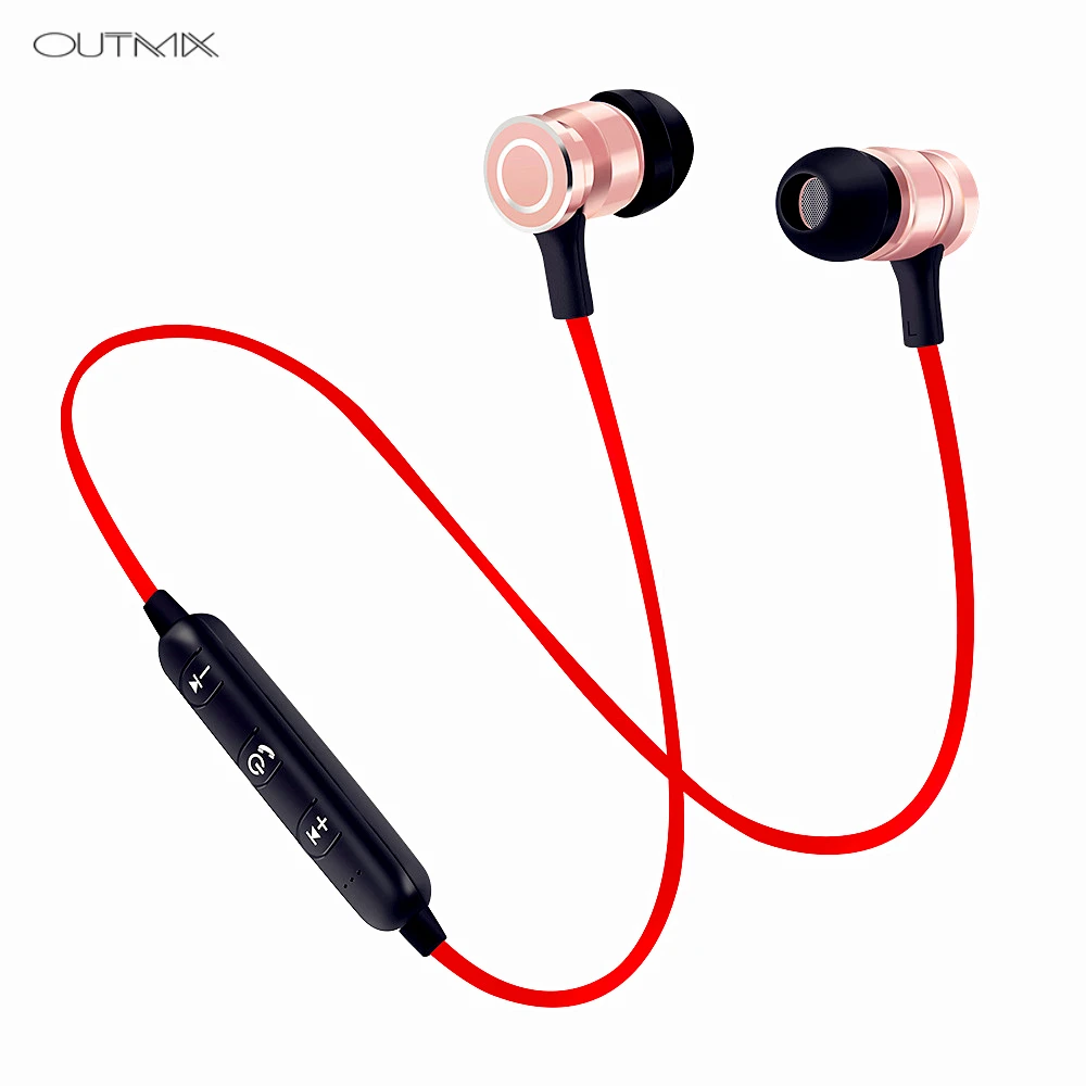 

Newest Bluetooth Earphones Sport Wireless Headphones With mic Running Headset Stereo Super Bass Earbuds Sweatproof for pc phone