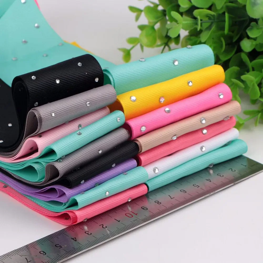Diamond printed grosgrain ribbon (12)