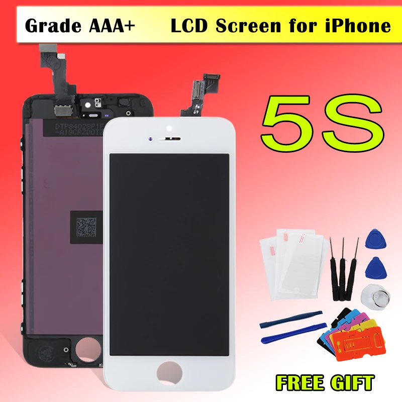 Сенсорный ЖК дисплей для iPhone 1 шт. сменный сенсорный экран A1459 A1457|display 5s|5s displayiphone 5s