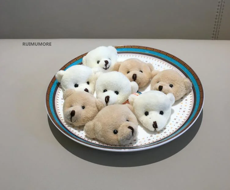 

Mini 2Colors , new mini 3cm accessories Plush Toys , small Bear plush Doll , Stuffed decoraiton plush Toy