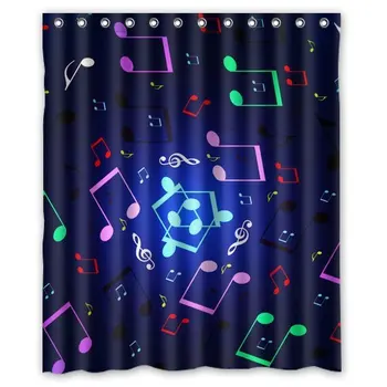 

Honey Day House Music Note Waterproof Shower Curtain 60x72 Gift Choice