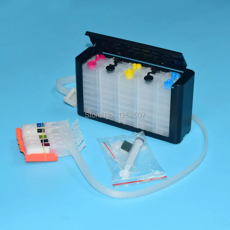 캐논 TS9080 TS8080 TS6080 TS5080 MG5780 MG6880 프린터용 ARC 칩이 포함된 5색 PGI-870 CLI-871 Ciss 시스템