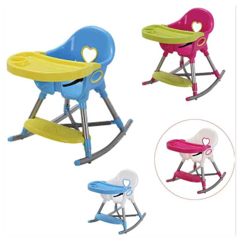 

Baby Dining Highchair Portable Kids Feeding Chair Travel Folding Child Eating Table and Chair Baby Dinning Chair Safety Seat