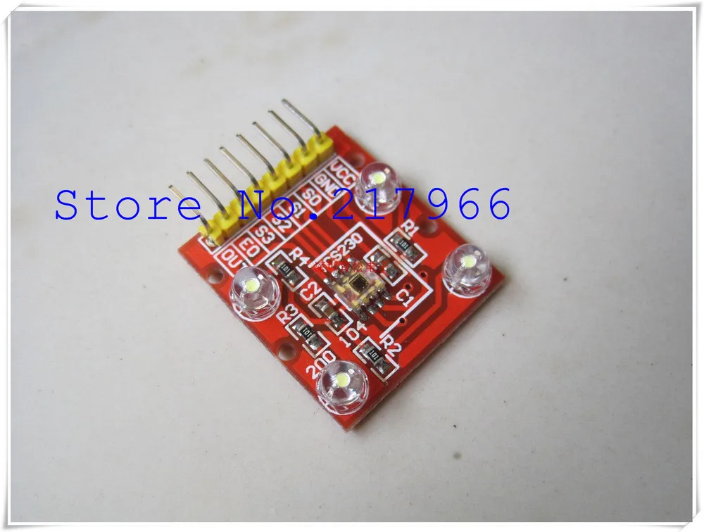 

2PCS X TCS3200 TCS230 color sensor module upgraded version of the smart car robot to send data