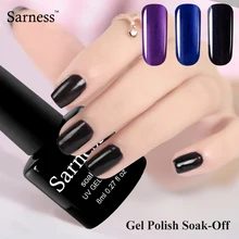 8ml Sarness Professional UV led gel nail polish lucky color nail art vernis semi permanentsoak off Cheap Gel Varnish