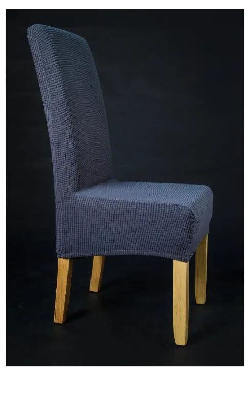 Флисовая ткань XL Размер Длинный Назад плед Чехол на стул сидение чехлы на стулья ресторан отель вечерние банкетные дома de chaise