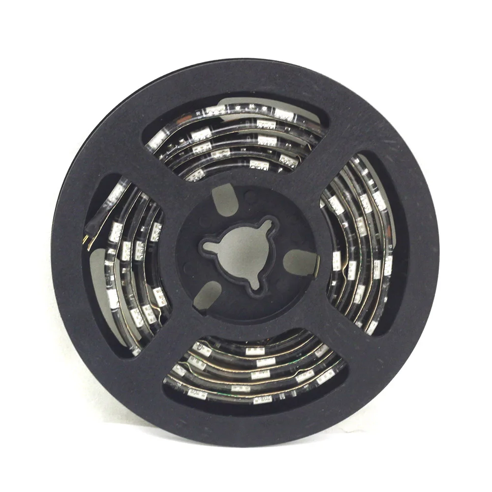YZtree SMD 5050 RGB Светодиодные ленты DC 5 В USB Водонепроницаемый 0,5 м 1 м 60 светодиодный полосы света компьютер полоски ТВ Подсветка светодиодный