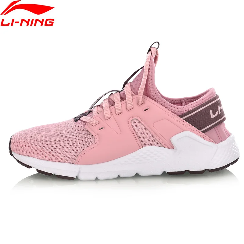 Женская прогулочная обувь Li-Ning классические дышащие спортивные кроссовки для