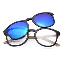 MASSENET ультралегкие TR90 Женские оправы для очков по рецепту с поляризованными зажимами, солнцезащитные очки, оправа 1616