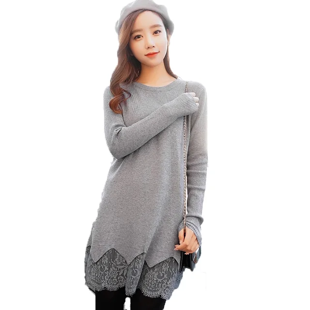 Pull Femme Manche Longue Womens Jumpers 2018 Autumn Winter Clothes Women Sweaters And Pullovers Long Sweater