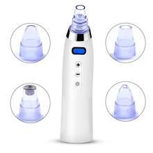 Уход за кожей, вакуумный удалитель черных точек, Удаление прыщей, вакуумный всасывающий инструмент для очистки лица, Алмазная дермабразия для лица