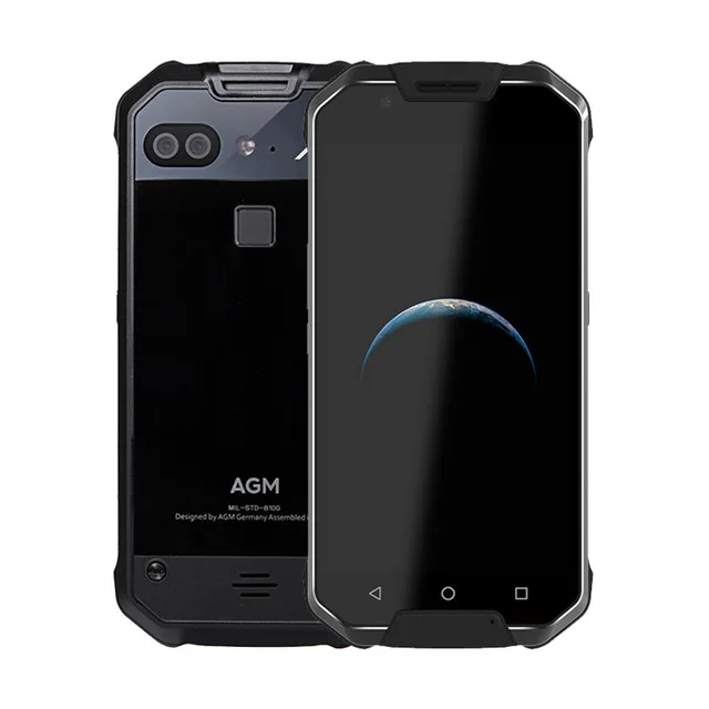 AGM X2 SE смартфон IP68 Водонепроницаемый Android мобильного телефона 5," FHD AMOLED Экран Dual SIM 16,0 Мп Камера защищенные и суперпрочные телефон - Цвет: X2 Black