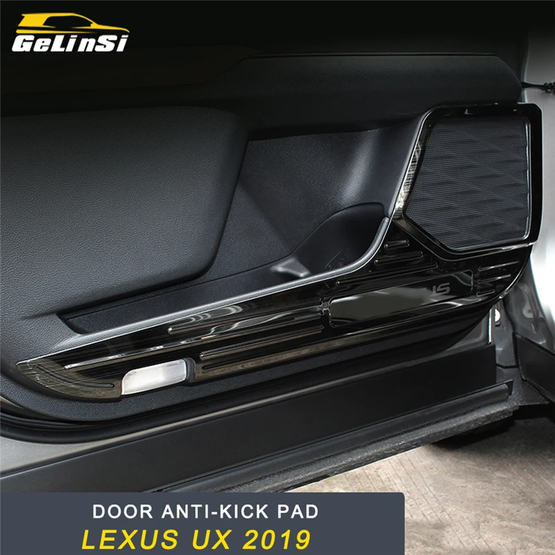 

GELINSI Door Gate Protector Cover Auto Anti-kick Pad Trim Frame Interior Accessories for Lexus UX 2019 Car Care
