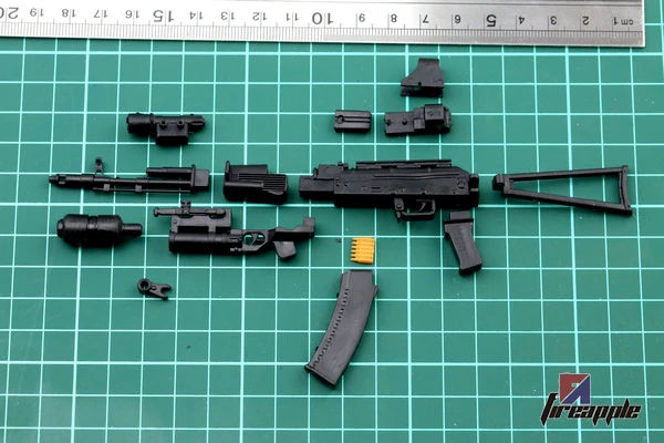 1:6 AK74 Штурмовая винтовка 1/6 солдатское оружие пластиковая пушка в сборе модель для 1" фигурка игрушки