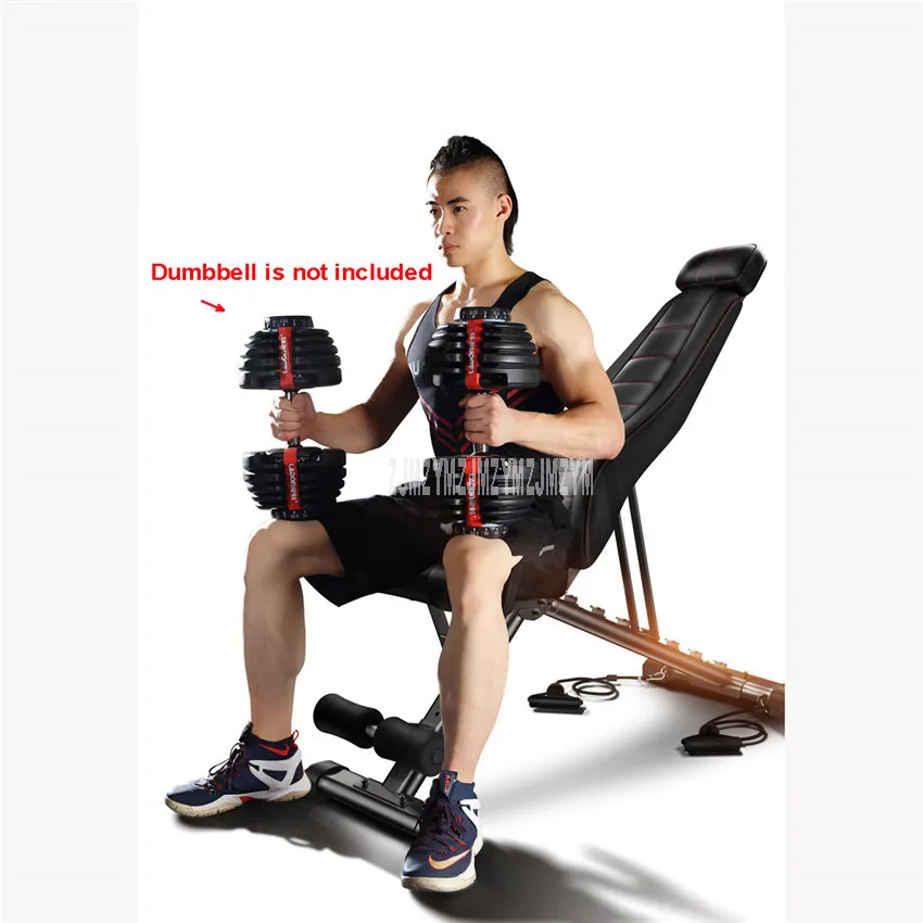 D-008 Многофункциональный гантель для тренировок скамейка с регулируемой высотой для фитнеса скамья для скручивания стул для упражнений фитнес-оборудование нагрузка 300 кг