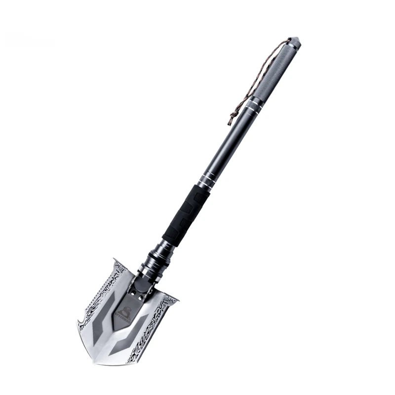 

Protable Multifunction Camping Shovel Outdoor Survival Folding Spade Tactical Hunting Military Carbon Steel Sapper Shovels