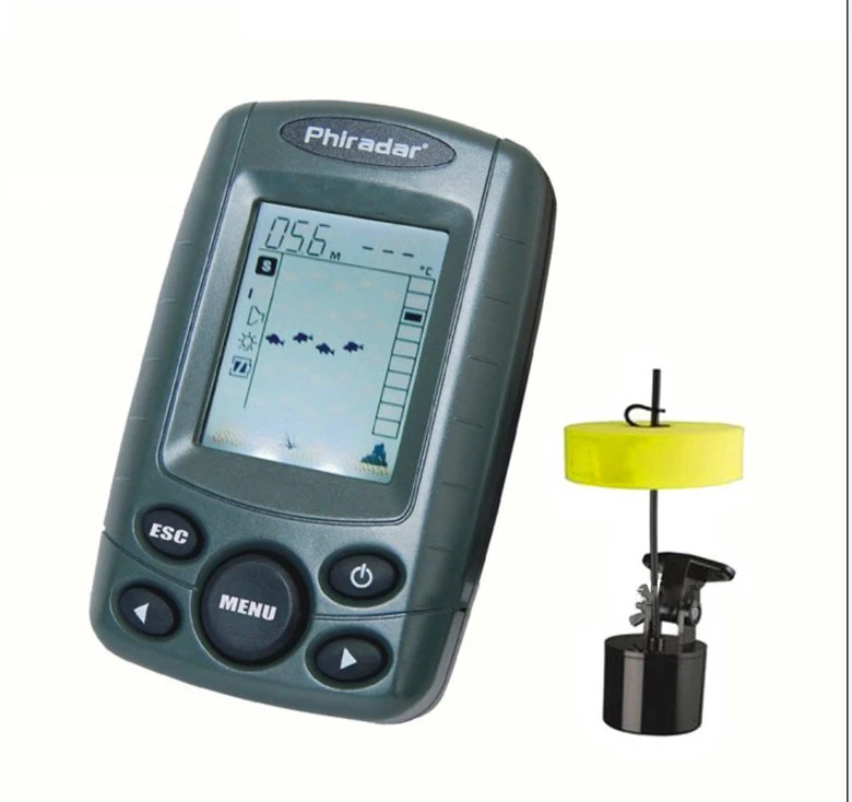 جديد صياد السمك FF 108 المحمولة صياد السمك FishFinder في الهواء الطلق الصيد السونار الاستشعار عرض 2.8