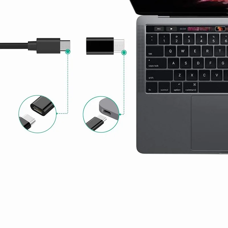 Ascromy 3 шт. адаптер типа C Micro USB для зарядный кабель 1 Для ChromeBook Pixel Nexus 5X xiaomi mi5 MI6 oneplus 5