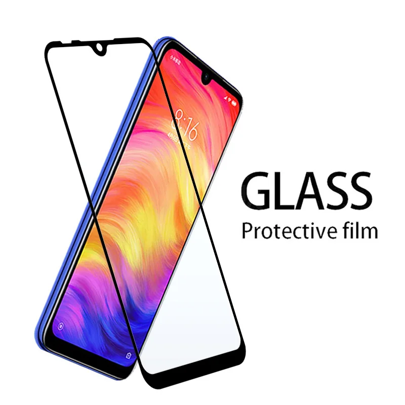 

Protective glass on the for xiaomi redmi note 7 screen protector ksiomi redme not 7pro xiaomei redmi 7 7A 7 a xiami Safety film