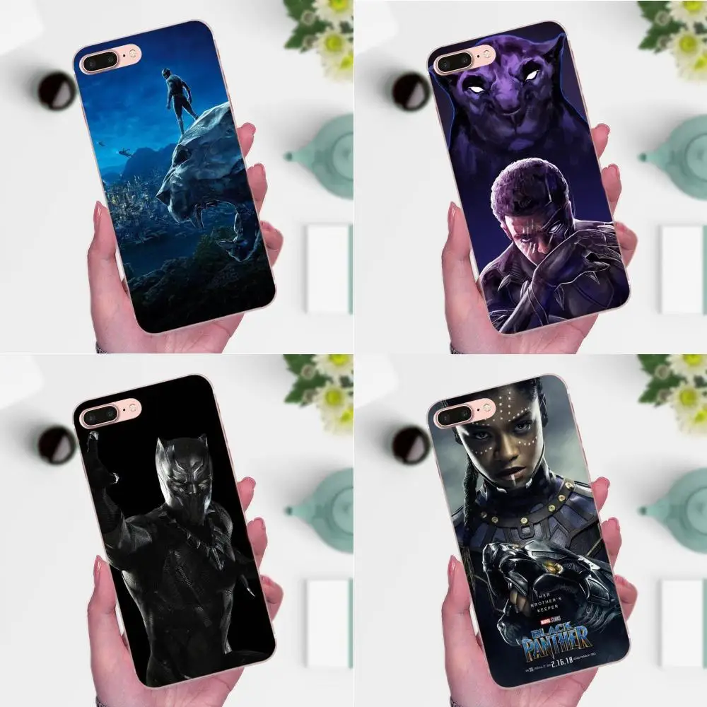 

Marvel Comics Black Panther Soft Coque For Huawei P7 Honor 4C 5A 5C 5X 6 6C 6A 6X 7 7X 8 9 V8 V10 Y3II Y5II Y6II G8 Play Lite