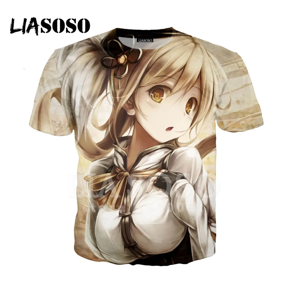 Liaseo 3D печать японского аниме Puella Magi Madoka Magica Kawaii сексуальная девушка косплей
