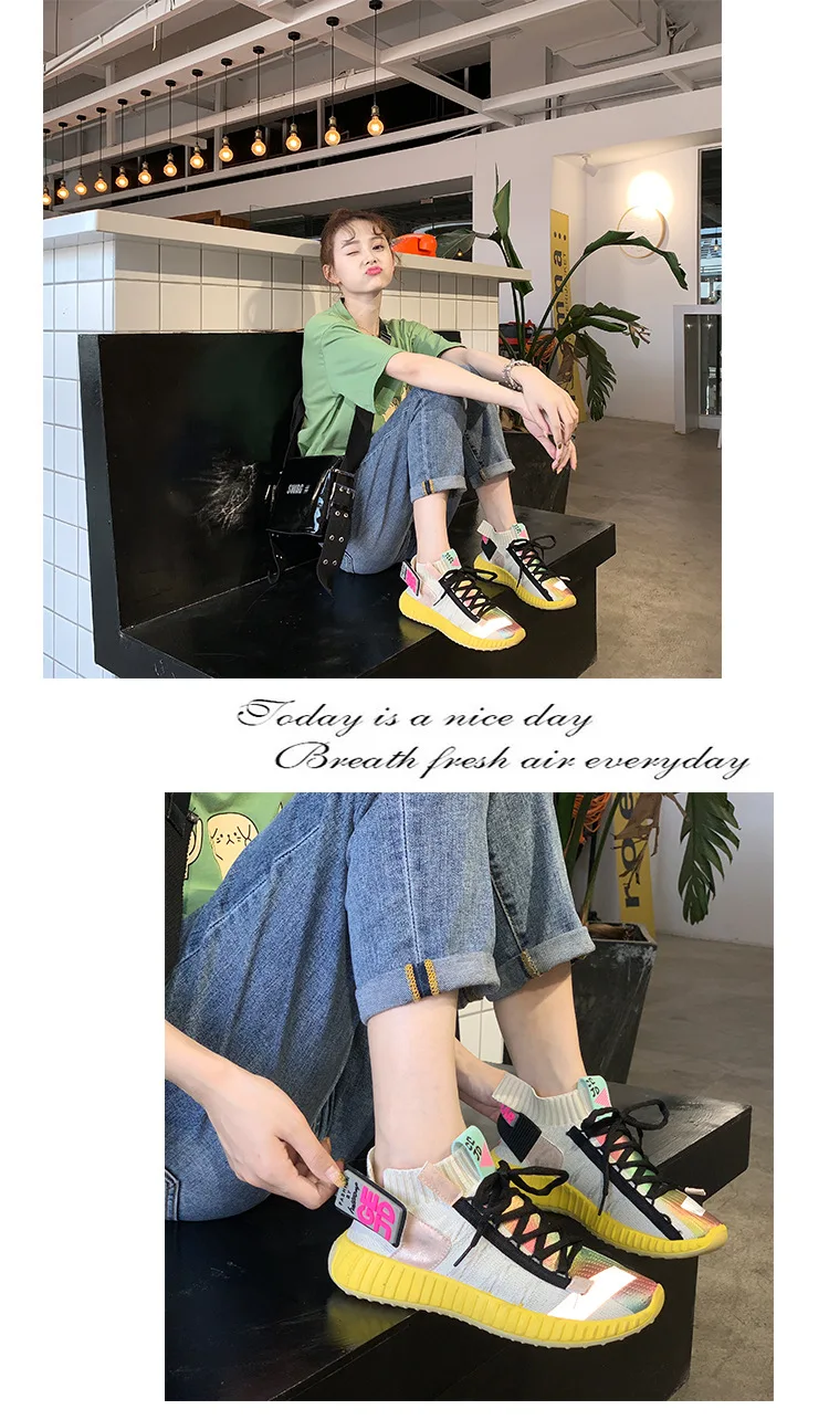 Модная женская обувь; женская повседневная обувь на шнуровке; вулканизированные кеды; Модные женские кроссовки на платформе
