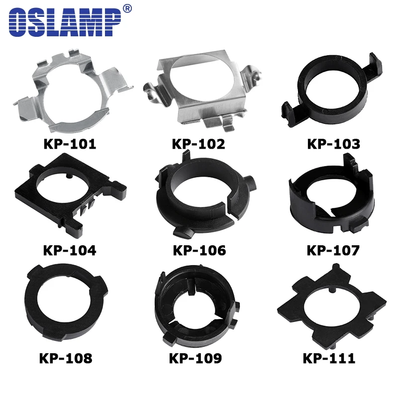 

H7 LED Metal Clip Retainer Adapter Bulb Holder LED Headlight Bulb H7 LED Adaptor Base for BMW Hyundai Benz VW Buick Nissan Ford