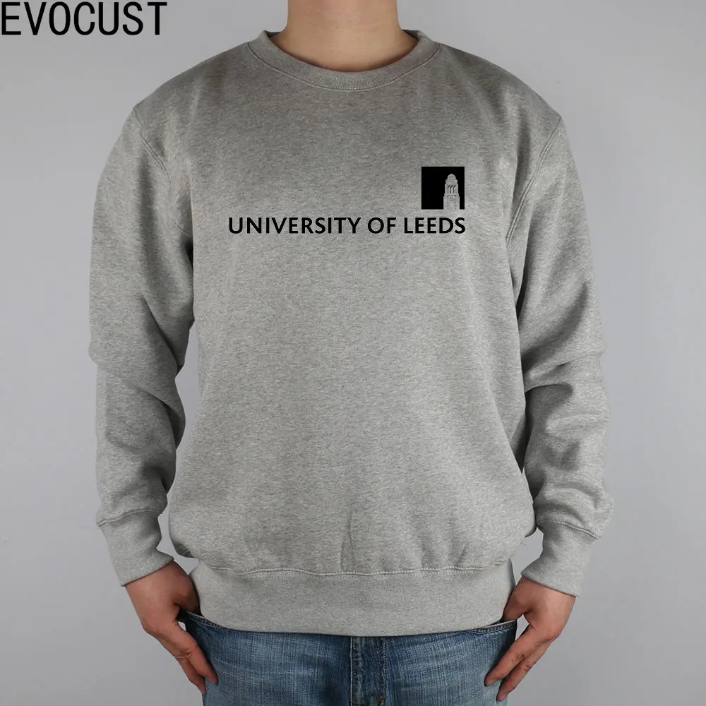 England UK universities LEEDS UNIVERSITY men Sweatshirts Thick Combed Cottonin Hoodies