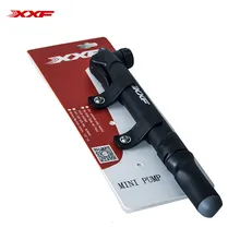 Xxf Bicycle Aluminum Mini Pump Pressure Gauge Air Pumps Black Bike Bomba Bicicleta Ciclismo Mini Herramientas Special Offer