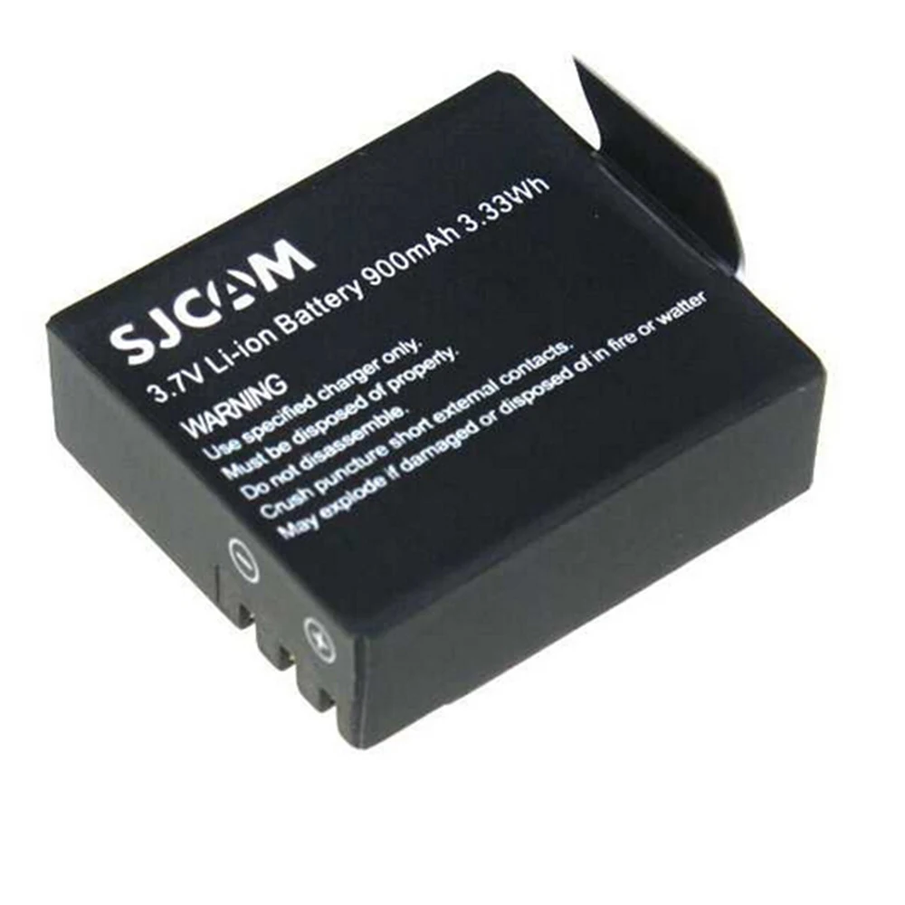 Аккумулятор SJCAM sj4000 eken H9 H3 H8 W9 G3 2 шт. 900 мА · ч аккумулятор для GIT sj5000 sj6000 sj7000 SJ8000 SJ9000