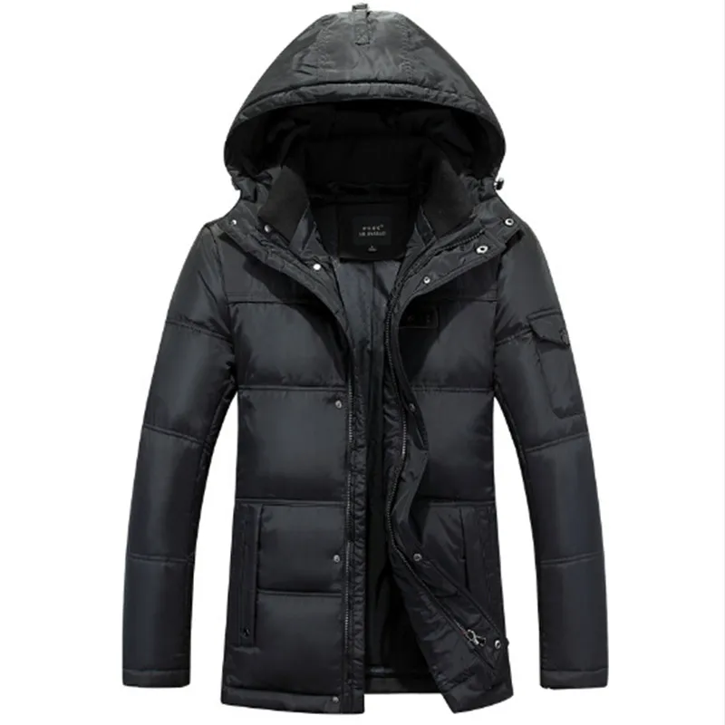 Buy Men Thick Warm Winter Down Jackets Men Waterproof