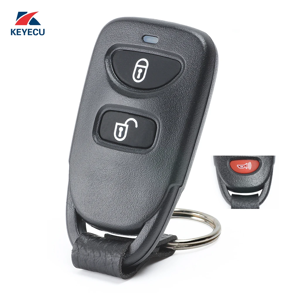 KEYECU Replacement Remote Control Key Fob 2+1 Button 433MHz for Hyundai