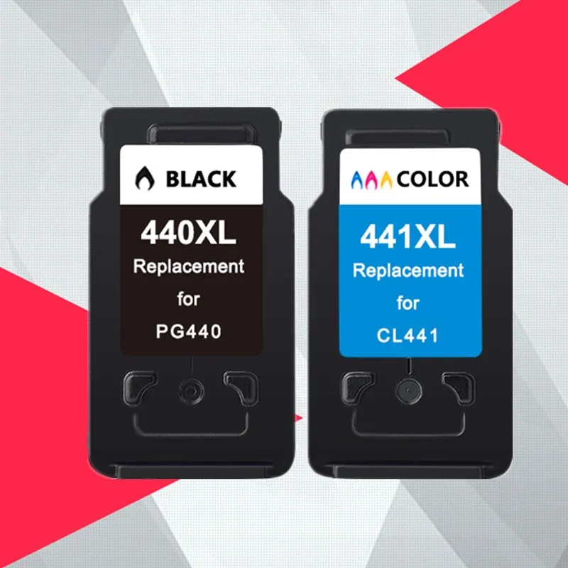 En Ligne PG 440 PG440XL CL 441 compatible Cartouche D encre pour Canon PG440 CL441 440XL 441XL pour Imprimante 4280 MX438 518 378 MX438