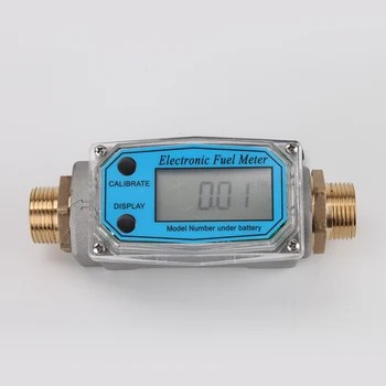 

Turbine Flowmeter Liquid Diesel Water Electronic Digital Meter Gasoline Fueling Methanol K24 Flow Meter