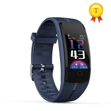 Новинка, 0,96 дюймов, TFT сенсорный цветной экран, Мужской и Женский Смарт-браслет для мужчин и женщин, измеритель артериального давления, пульса, шагомер, умный Браслет