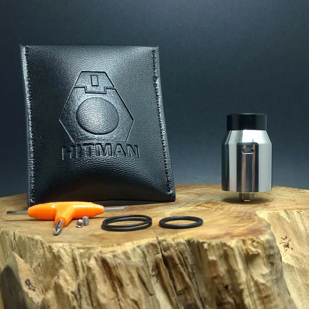 

VAPJOY HITMAN RDA 22 Rebuildable Dripping Atomizer vaporizer absolutely no ejuice leaking electronic cigarette vapor tank vape