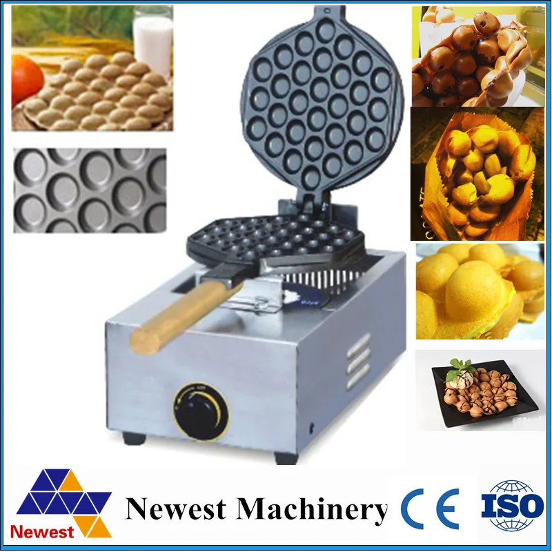 Gas Egg Waffle Machine Commercial Bubble Waffle Machine Hong Kong Egg