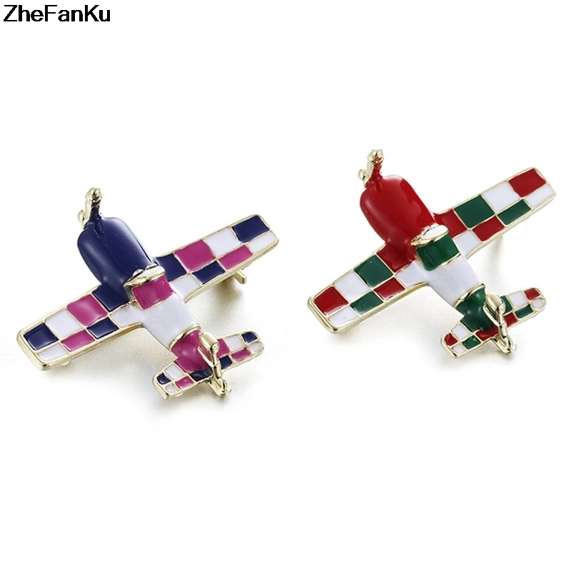 

Alloy Airplane Brooch Pins Cute Plane Brooches For Women Costumes Model Jewelry Suit Clips Free Shipping