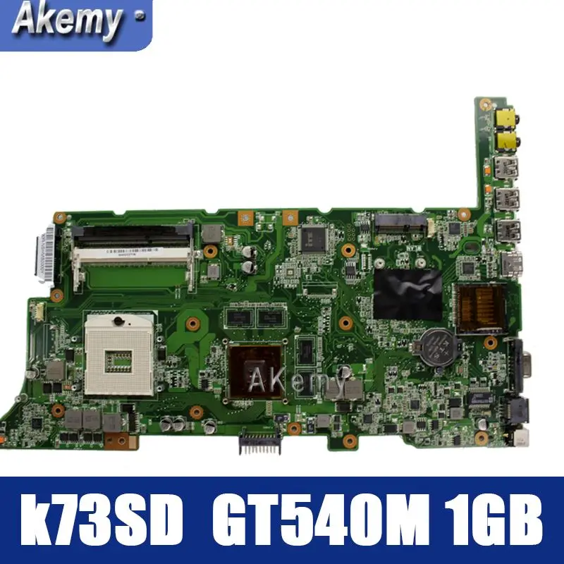 Amazoon K73SV K73SD материнская плата для ноутбука For Asus K73S K73SJ тестовая оригинальная HM65
