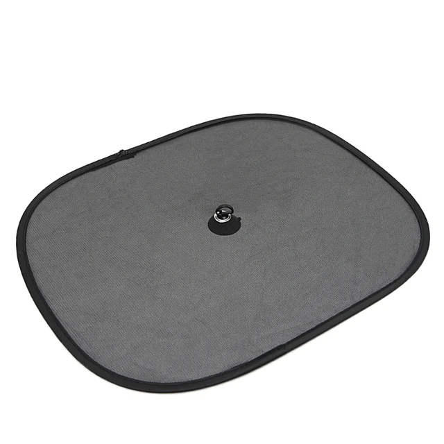 2019 New New Arrive 2Pcs Car Window Sunshade Sun Shade Visor Side Mesh Cover Shield Sunscreen Black  44 x 36 cm 3