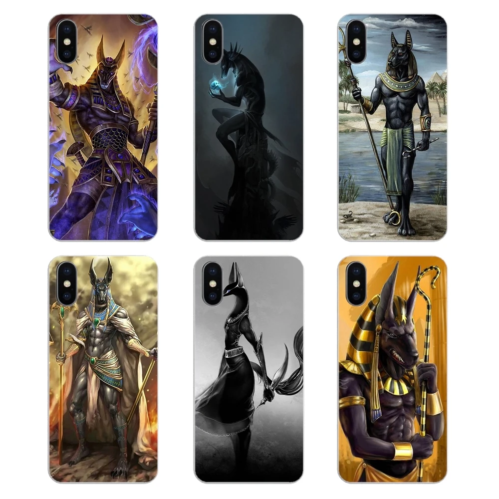 Для iPod Touch iPhone 4 4S 5 5S 5C SE 6 6S 7 8 X XR XS Plus MAX Европейский Египет Anubis Египетский узор