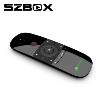

2.4GHz Wireless Mini Fly Air Mouse English Keyboard Android Remote Controller Rechargeable Keyboard for Smart TV Box PC