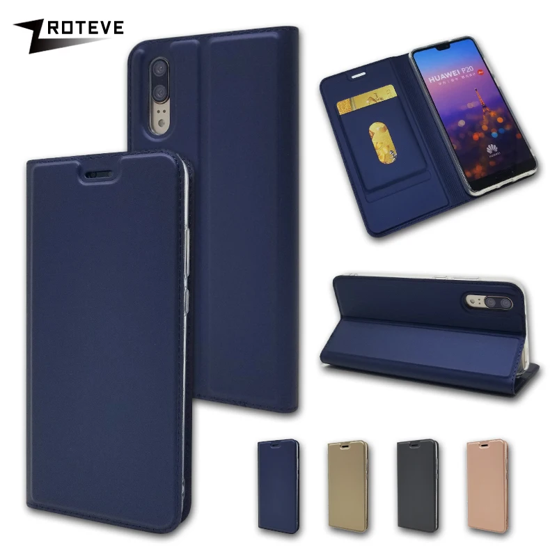 

Case For Huawei P20 ZROTEVE PU Leather Magnetic Cover Card Pocket Wallet Case For Huawei P20 P 20 Lite Pro Phone Cases Funda