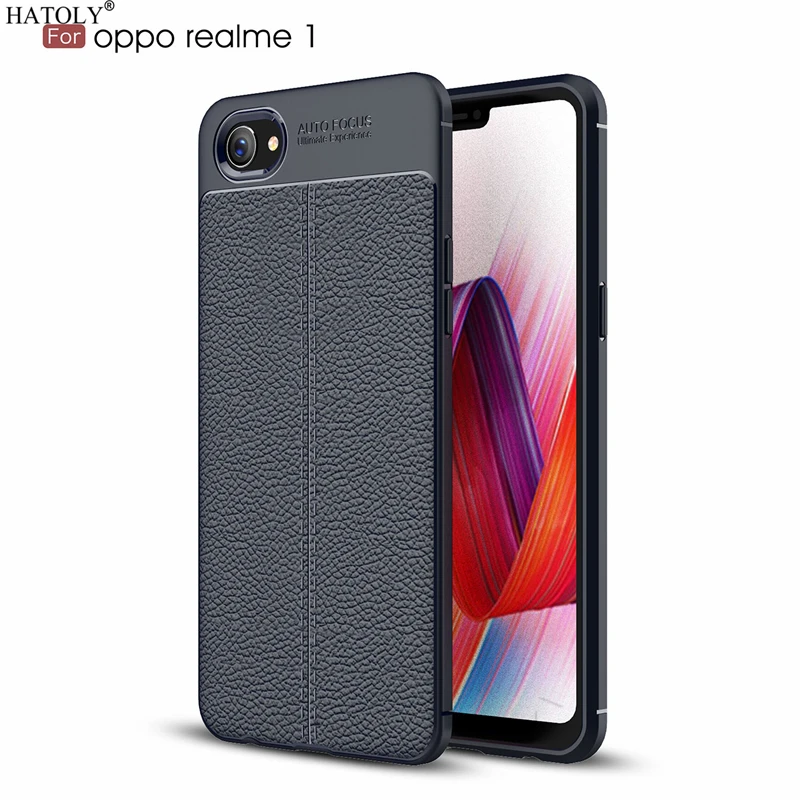 

HATOLY Case For OPPO Realme 1 Pattern PU Leather Dirty Resistant Soft TPU Silicone Back Cover Cases for OPPO Realme 1 CPH1859