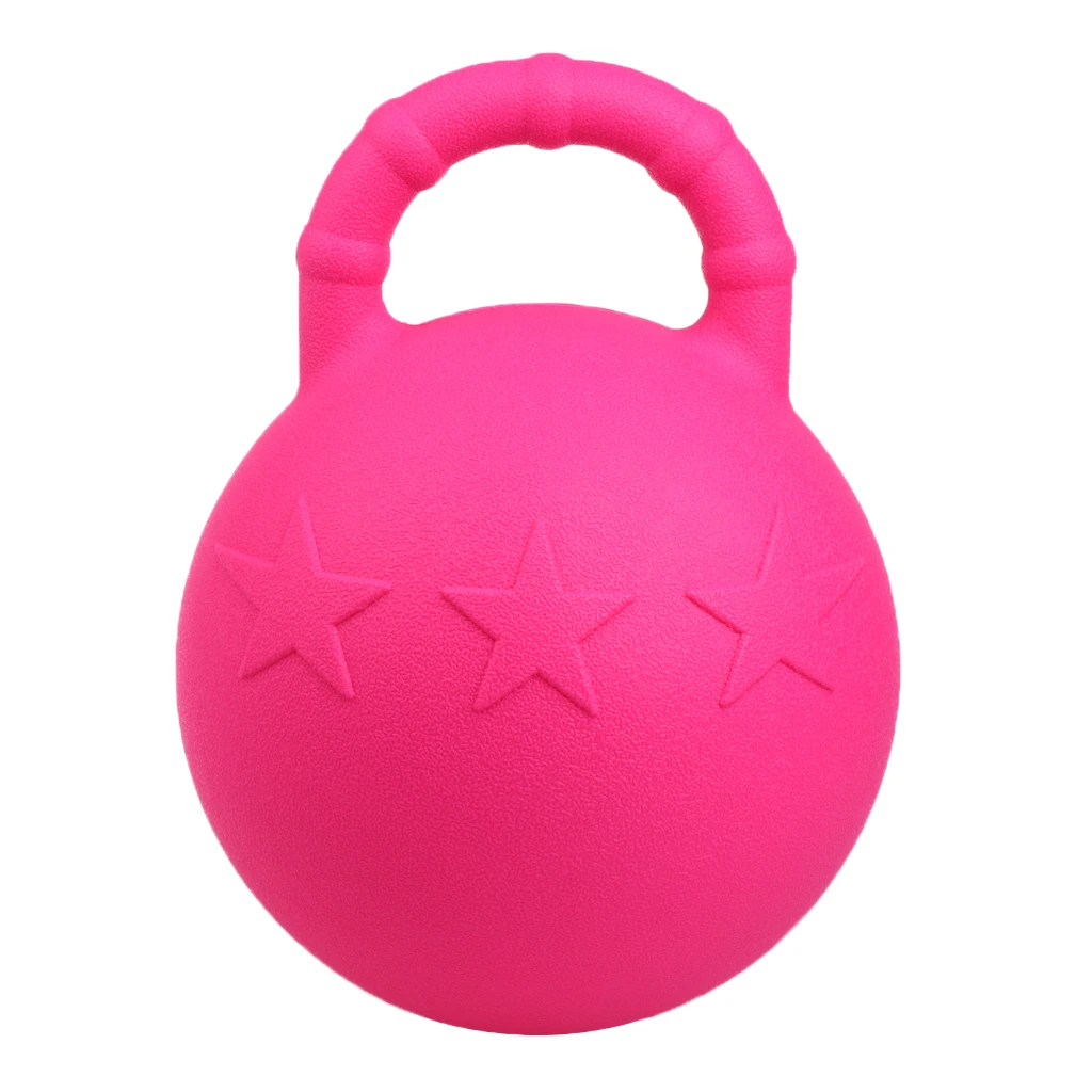 2Pcs Horse and Pony Jolly Play Ball Equine Toy Game Balls with Apple Scented