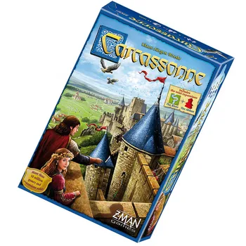 2019 New Full English Board Game  Carcassonne  Cards Game For Family Friends 0.76kg/set