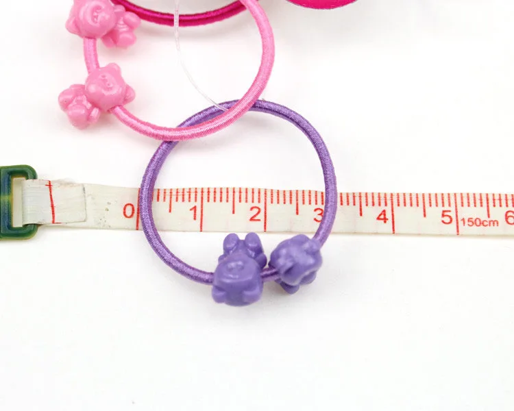 50 шт./1 упаковка резинки для волос карамельных цветов|tie gum|hair accessorieskids ponytail holders |