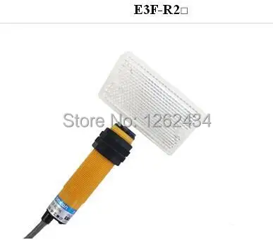 

E3F-R2N1 NPN dc 24 v three wire normally open feedback reflective reflector