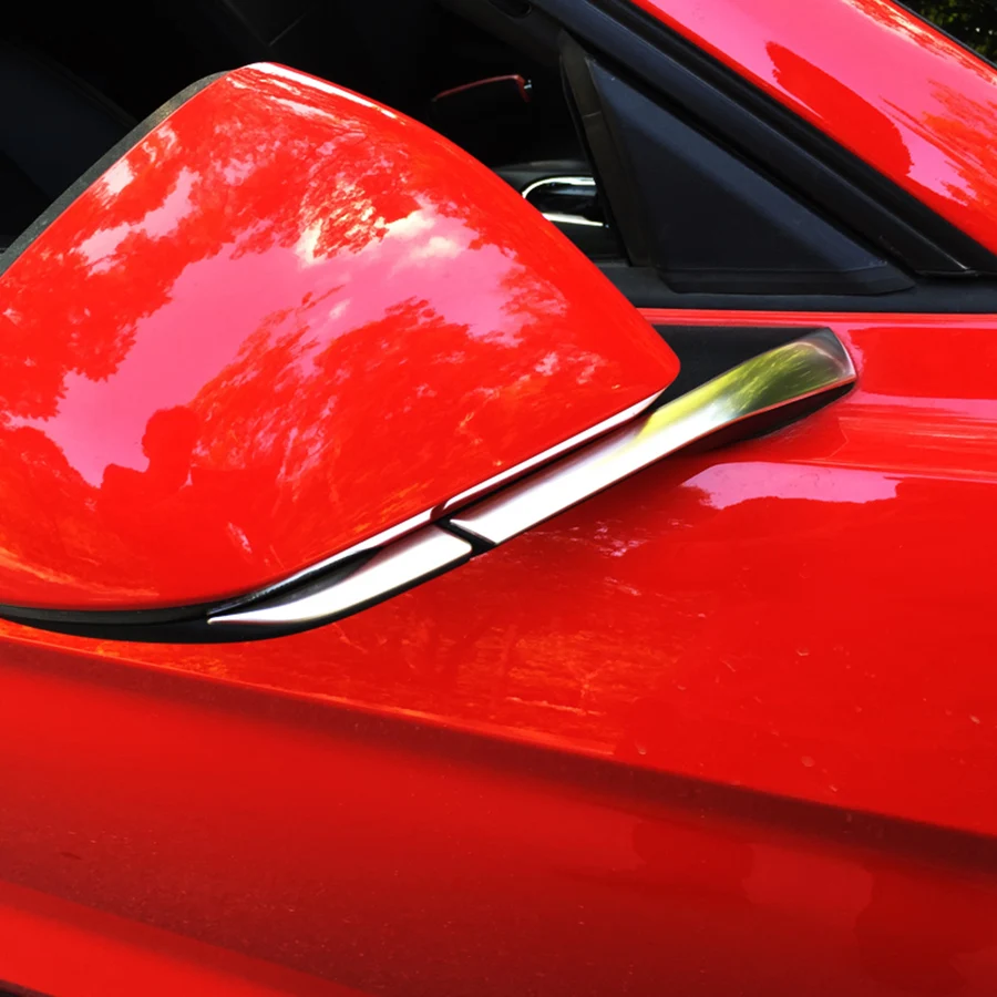 Abs Chrome Front Fog Light Cover Trim Car Accessories For Ford Abs Chrome Front Fog Light Cover Trim Car Accessories For Ford Mustang 2017 2016