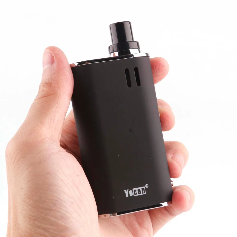 

100% Original Yocan Explore 2 in 1 Wax and Dry Herb Vaporizer Atomizer Mod Kit 2600mAh Battery Electronic Cigarette Vape Kit